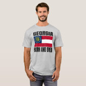 Georgische vlag -  Georgische vlag T-shirt (Voorkant volledig)