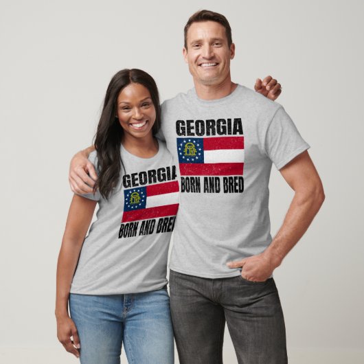 Georgische vlag -  Georgische vlag T-shirt (Unisex)