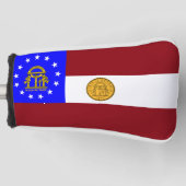 Georgische vlag golfheadcover (Voorkant)