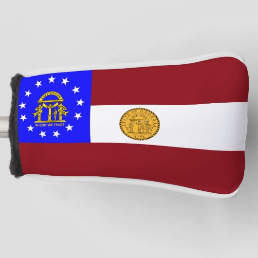 Georgische vlag golfheadcover (Voorkant)