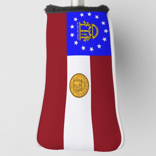 Georgische vlag golfheadcover (Draai 90)