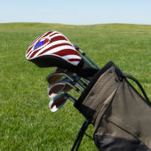 Georgische vlag golfheadcover (Insitu)