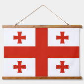 Georgische vlag hangend wandkleed (Voorkant)