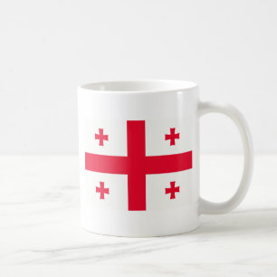 Georgische vlag koffiemok