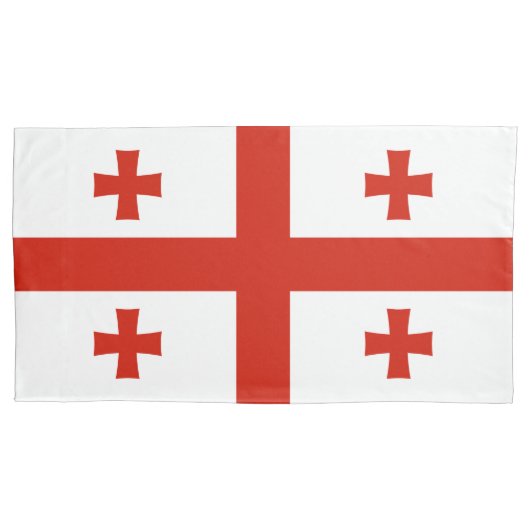 Georgische vlag kussensloop (Voorkant)