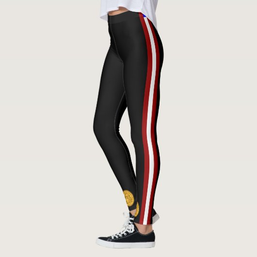 Georgische vlag leggings (Links)