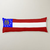 Georgische vlag lichaamskussen (Achterkant)