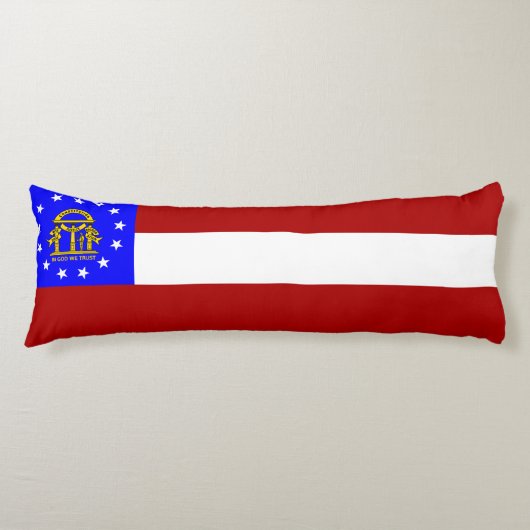 Georgische vlag lichaamskussen (Voorkant)