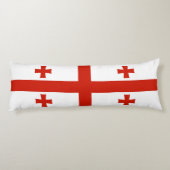 Georgische vlag lichaamskussen (Achterkant)