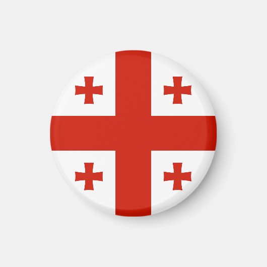 Georgische vlag magneet (Voorkant)