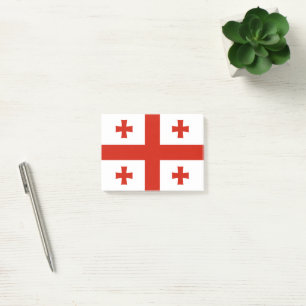 Georgische vlag post-it® notes