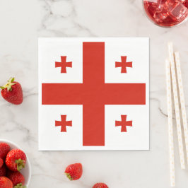 Georgische vlag servet