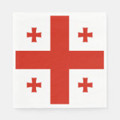 Georgische vlag servet (Voorkant)