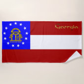Georgische vlag strandlaken (Voorkant)