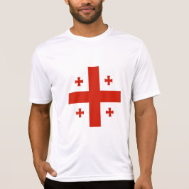 Georgische vlag t-shirt