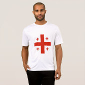 Georgische vlag t-shirt (Voorkant volledig)