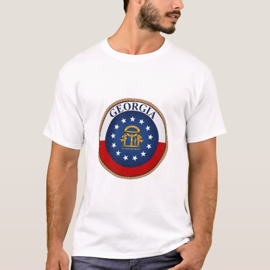Georgische vlag T-Shirt (Voorkant)