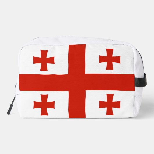 Georgische vlag toilettasje (Achterkant)