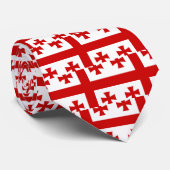 Georgische vlag van hoge kwaliteit stropdas (Opgerold)