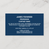 Georgische vlag, vlag van Georgië Visitekaartje (Achterkant)