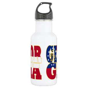 Georgische vlag waterfles