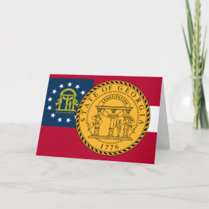 Georgische vlag & Zegel, Vlag van Georgië Kaart