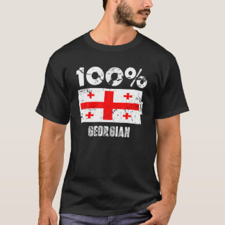 Georgische vlaggenondersteuning | 100% Georgische  T-shirt