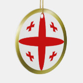 Georgische vlagornament keramisch ornament (Rechts)