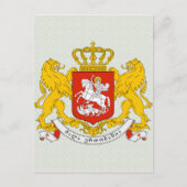 Georgische wapenstilstand briefkaart (Voorkant)