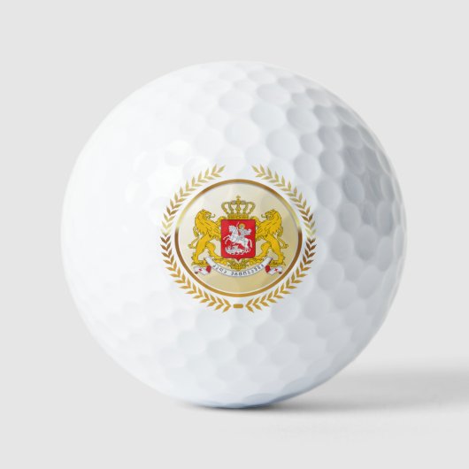 Georgische wapenstilstand golfballen (Voorkant)