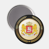 Georgische wapenstilstand magneet (Voorkant / Achterkant)
