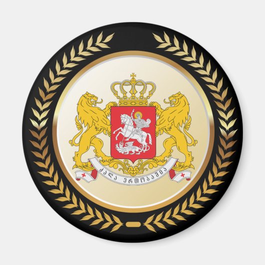 Georgische wapenstilstand magneet (Voorkant)