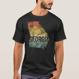 Georgische zonneklep Retro T-shirt