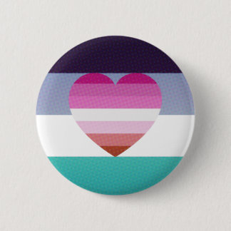 georiënteerde aroace lesbian pride button