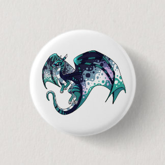 Georiënteerde AroAce Pride Dragon Ronde Button 3,2 Cm