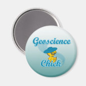 Geoscience Chick #3 Magneet (Voorkant / Achterkant)