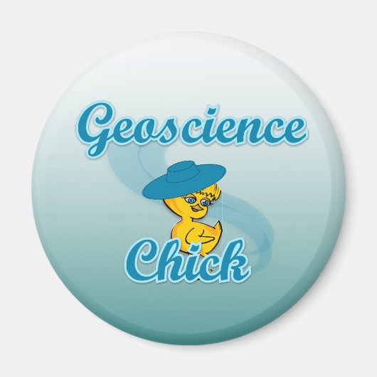 Geoscience Chick #3 Magneet (Voorkant)