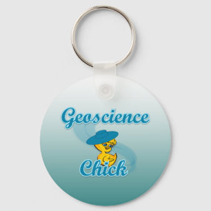 Geoscience Chick #3 Sleutelhanger