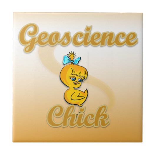 Geoscience Chick Tegeltje (Voorkant)