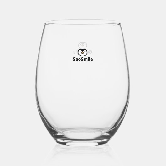 GeoSmile Drinkware Set Wijnglas Zonder Voet (Voorkant)
