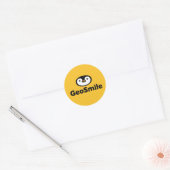 GeoSmile Ronde Sticker (Envelop)