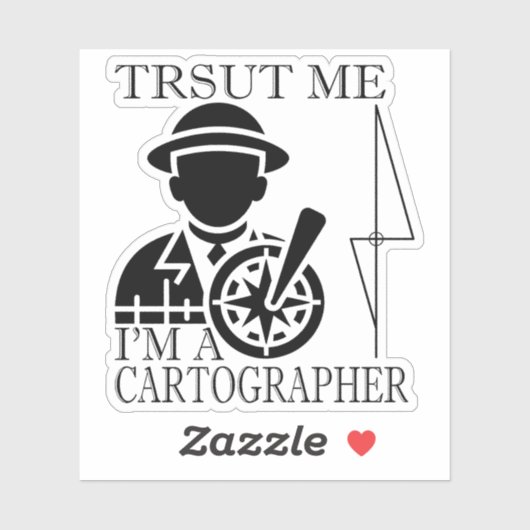 Geospatial/Surveyor Display Sticker (Vel)