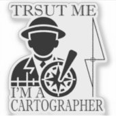 Geospatial/Surveyor Display Sticker (Voorkant)