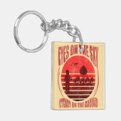 Geospatial/Surveyor Drone Keys Sleutelhanger (Voorkant Links)