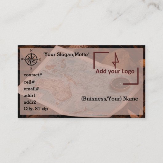 Geospatial/Surveyor Professional Visitekaartje (Voorkant)