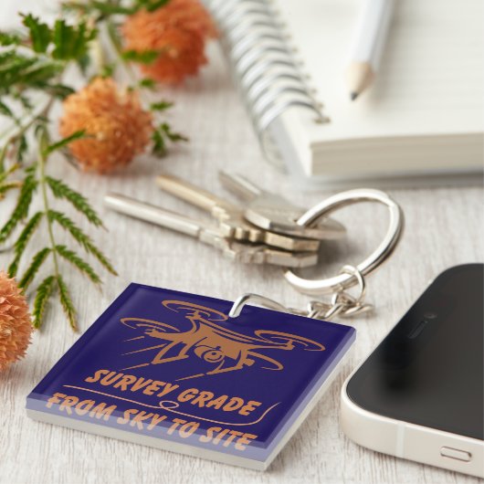 Geospatial/Surveyor-toetsen Sleutelhanger (Voorkant Rechts)