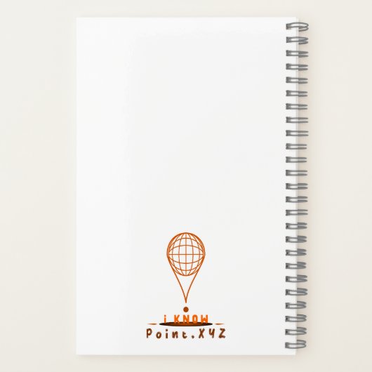 Geospatial, Surveyor's Notes Notitieboek (Achterkant)