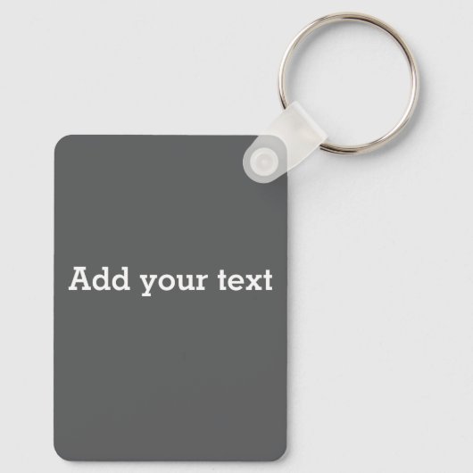 Geospatiale sleutels sleutelhanger (Achterkant)