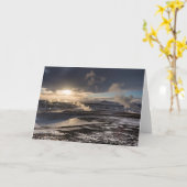 Geothermisch winterlandschap kaart (Gele Bloem)