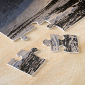 Geothermisch winterlandschap legpuzzel (Zijkant)